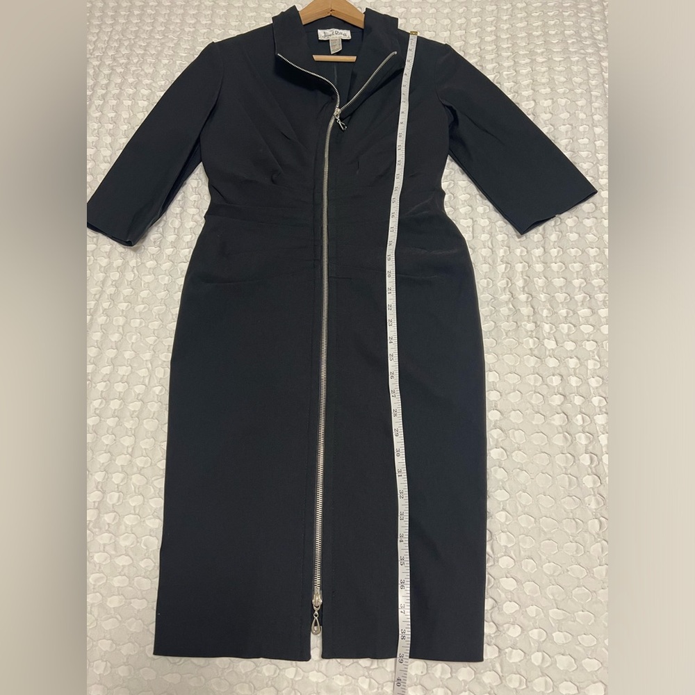 Joseph Ribkoff Full Exposed Zip Dress - Picture 10 of 12
